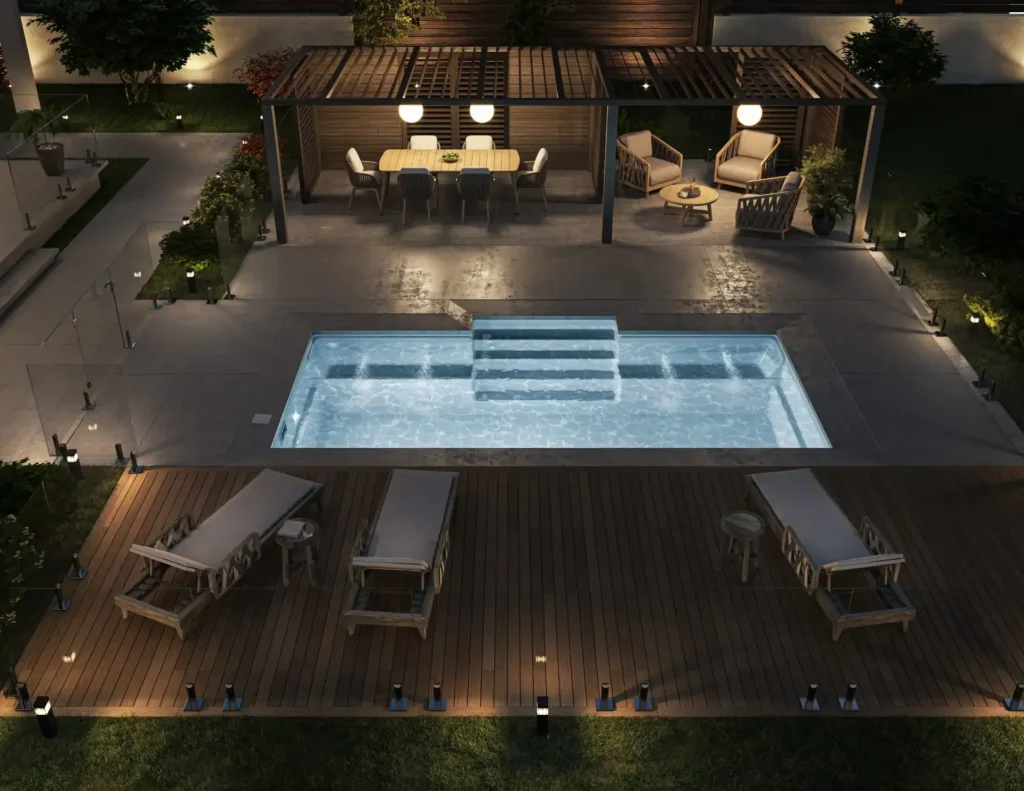 12x22 Mova pool Retailer and installer in Toronto Ontario and Oakville, MILTONSTONE landscapes and pool builder in Toronto