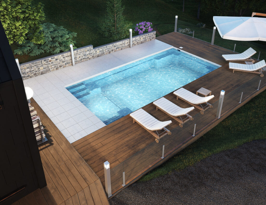 14x28-Mova Mova pool Retailer and installer in Toronto Ontario and Oakville, MILTONSTONE landscapes and pool builder in Toronto