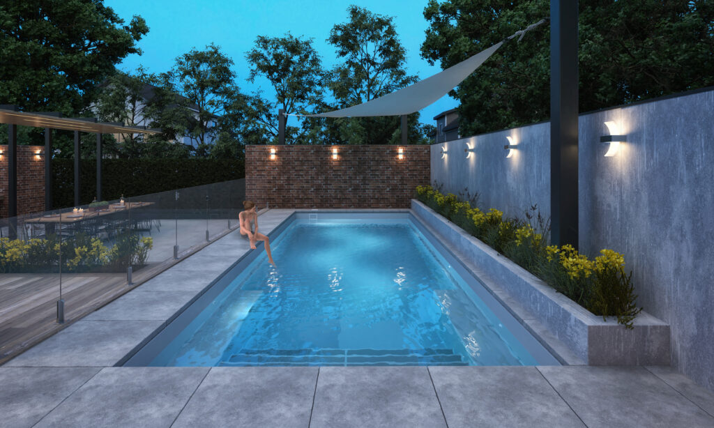 Mova_12x28 Mova pool Retailer and installer in Toronto Ontario and Oakville, MILTONSTONE landscapes and pool builder in Toronto