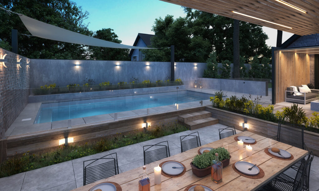 Mova_12x28 Mova pool Retailer and installer in Toronto Ontario and Oakville, MILTONSTONE landscapes and pool builder in Toronto