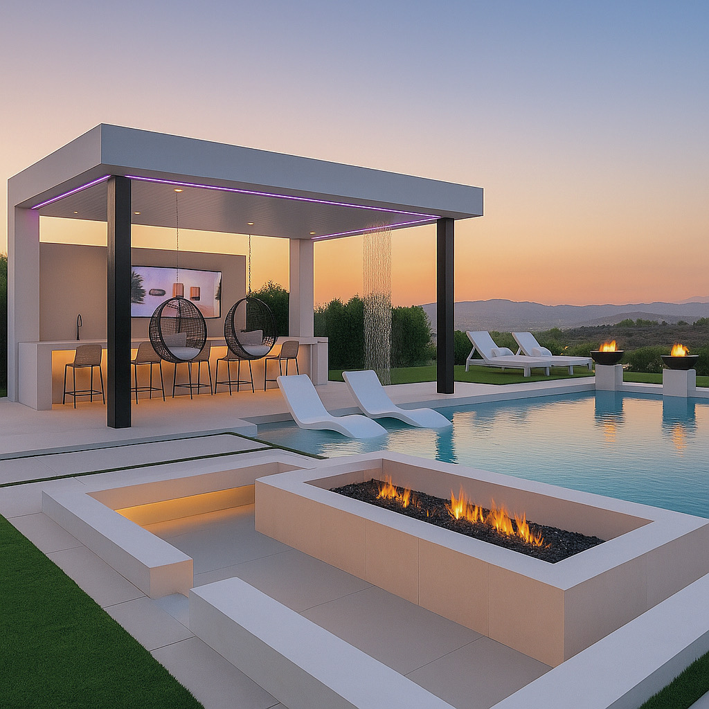 Milton Stone — outdoor living design & build landscape detail