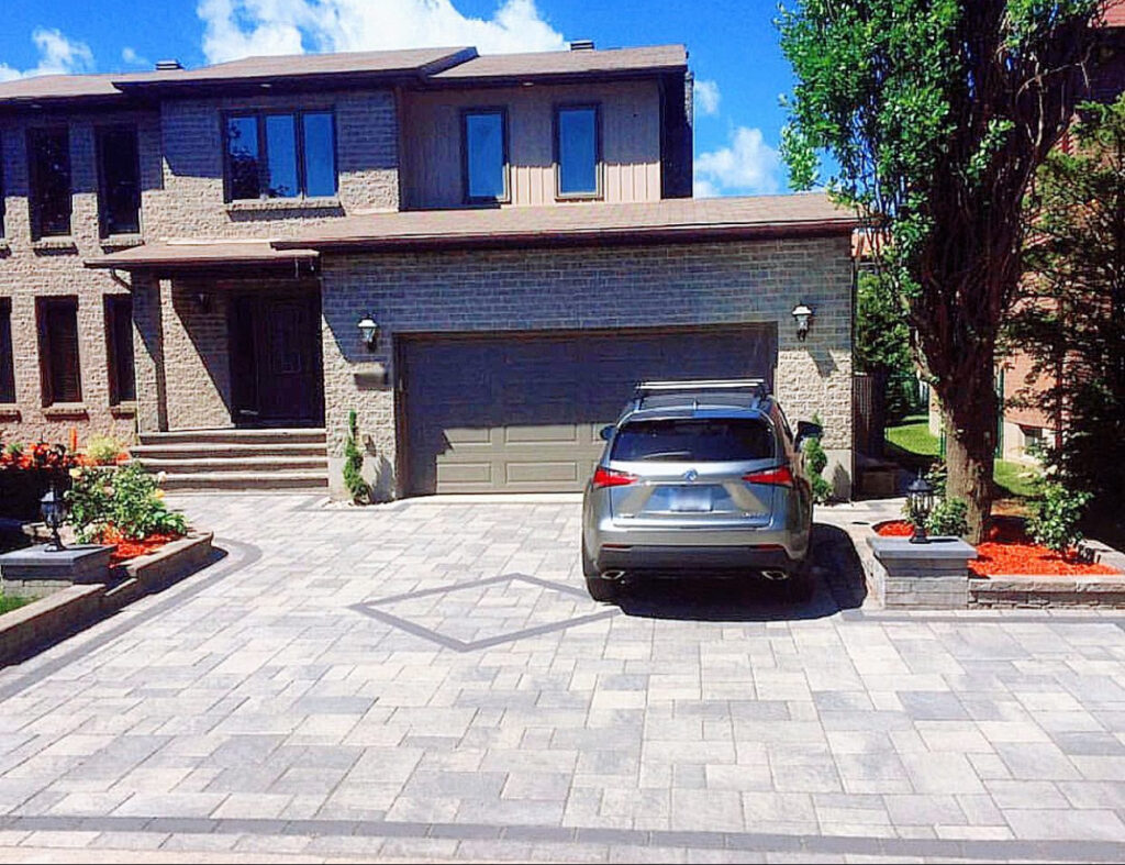 interlocking pavers driveway repair services oakville ontario -Milton Stone