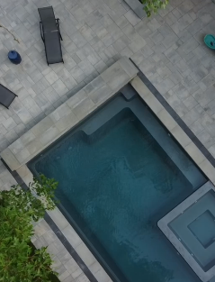 Milton Stone - Landscape construction contractor and pool builder in oakville burlington and toronto GTA.