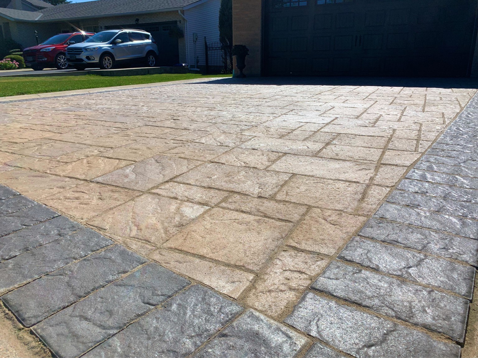 Blu 80 Slate driveway in Milton